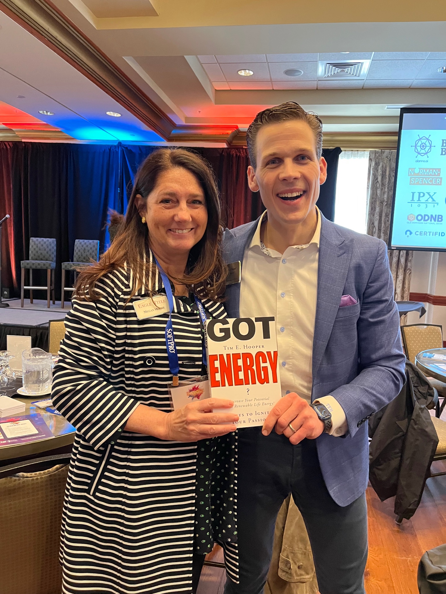 Got Energy book with reader